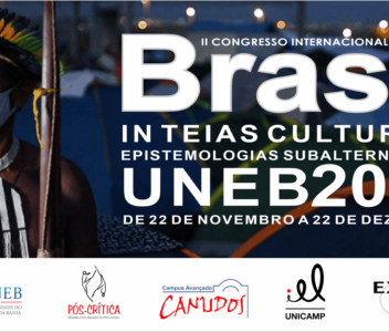 Prorrogação de inscrições para ouvinte do II Congresso Brasil in Teias Culturais: Epistemologias Subalternizadas